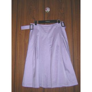 クチュールブローチ(Couture Brooch)のCOUTURE BROOCK　クチュールブローチ　ラベンダーピンクのスカート(ひざ丈スカート)