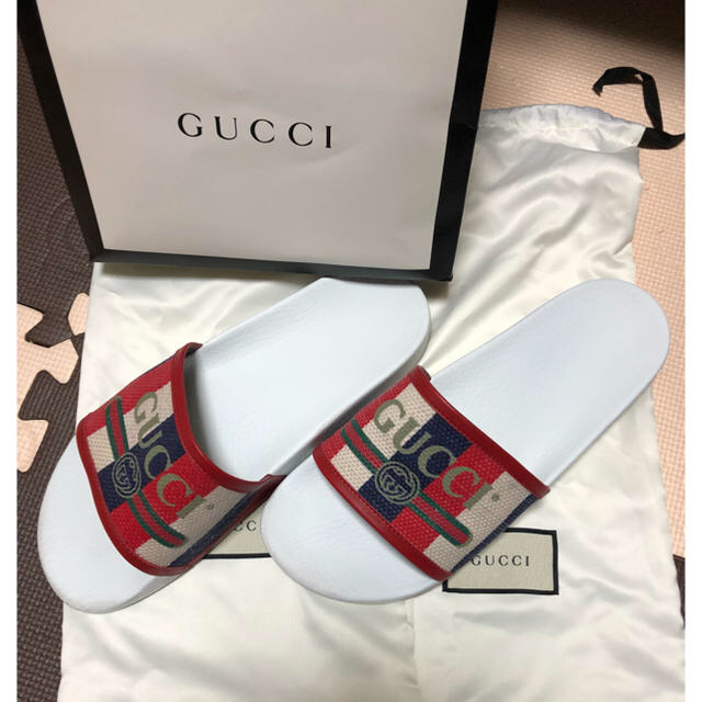 Gucci(グッチ)の専用gucci  2018ss スライドサンダル メンズの靴/シューズ(サンダル)の商品写真