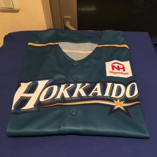 ホッカイドウニホンハムファイターズ(北海道日本ハムファイターズ)の☆未着用☆日本ハムファイターズ配布 ブルースカイユニ☆(応援グッズ)