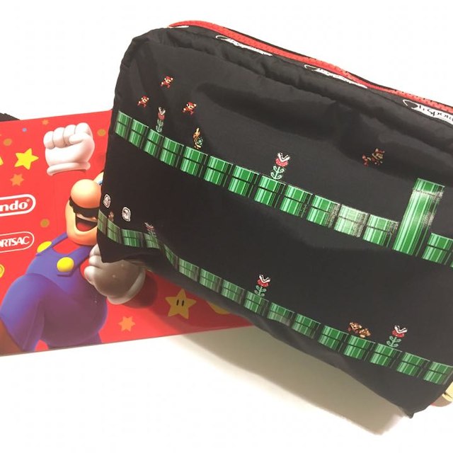 新品未使用 レスポートサック×Nintendoマリオ土管ポーチ