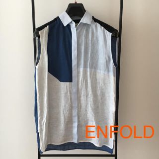 エンフォルド(ENFOLD)のENFOLDノースリーブブラウス(シャツ/ブラウス(半袖/袖なし))