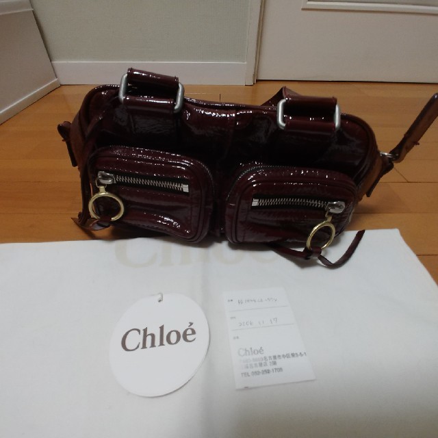 Chloe(クロエ)のクロエ　バッグ　角スレなし レディースのバッグ(ハンドバッグ)の商品写真