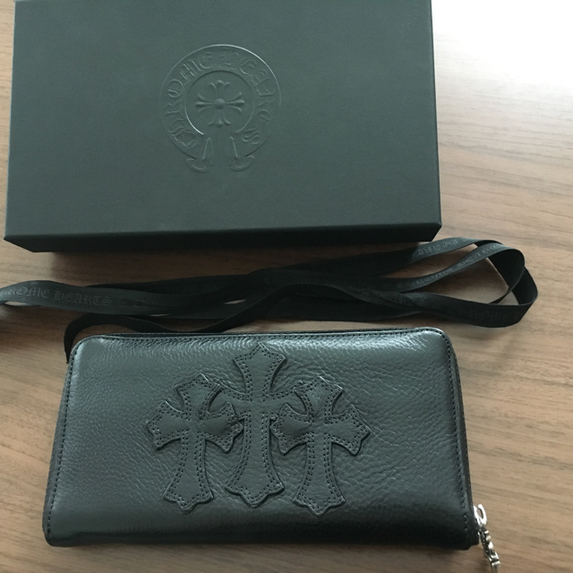 Chrome Hearts(クロムハーツ)のクロムハーツ ウォレット スリークロスパッチ 未使用品 メンズのファッション小物(長財布)の商品写真