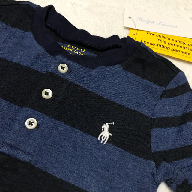 Ralph Lauren(ラルフローレン)の2018新作☆新品 ルームウェア パジャマ / ネイビー 24M/90 キッズ/ベビー/マタニティのキッズ服男の子用(90cm~)(パジャマ)の商品写真