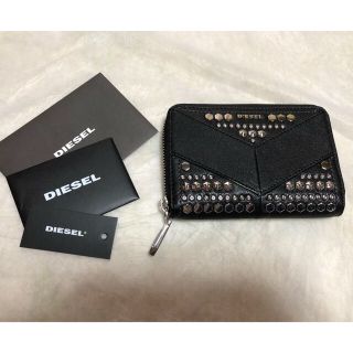 ディーゼル(DIESEL)のディーゼル レザー二つ折り財布(財布)