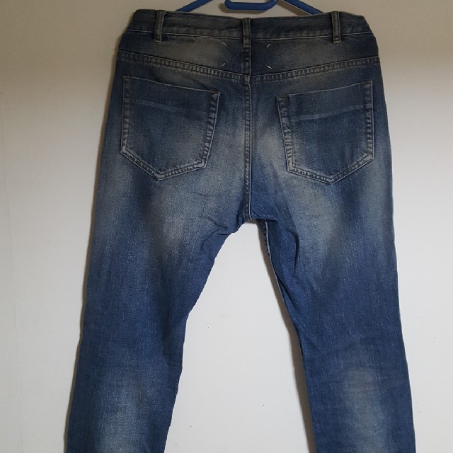 Maison Margiela(旧Maison Martin Margiela)(メゾンマルジェラ)のマルタンマルジェラコーティングデニム メンズのパンツ(デニム/ジーンズ)の商品写真
