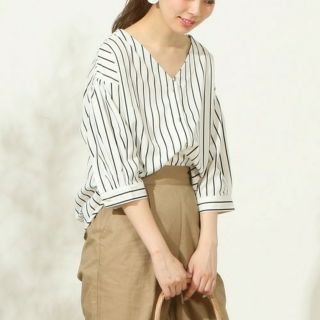 ナチュラルクチュール(natural couture)のナチュラルクチュール　ストライプ　ブラウス(シャツ/ブラウス(長袖/七分))