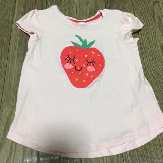 エイチアンドエム(H&M)ののん様 H&M いちごTシャツ 9〜12month(Ｔシャツ)