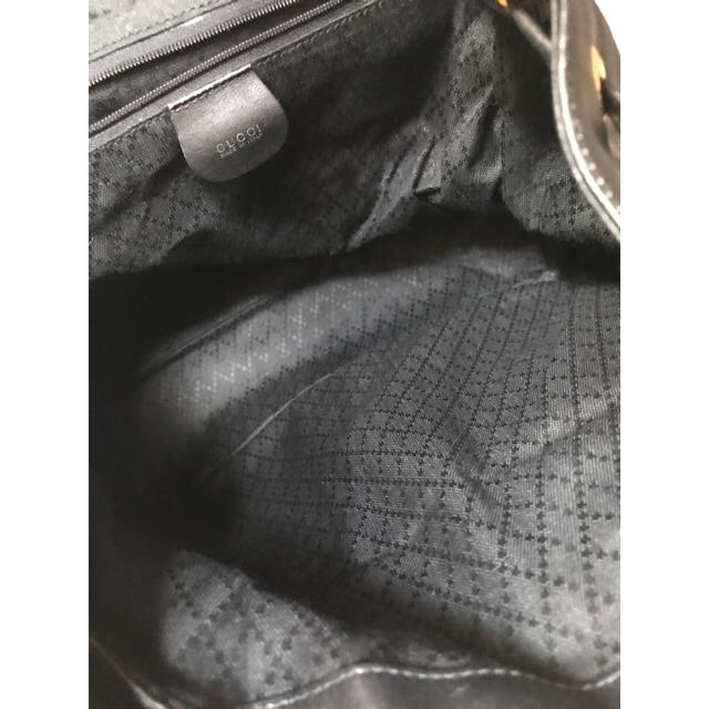 Gucci - 極美品 グッチ バンブー リュック バッグパック カーフレザー