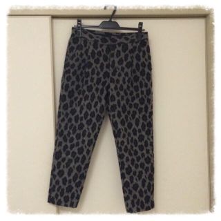 ジャーナルスタンダード(JOURNAL STANDARD)のウールレオパードパンツ☆(クロップドパンツ)