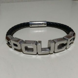 ポリス(POLICE)の☆美品☆POLICEブレスレット(ブレスレット)