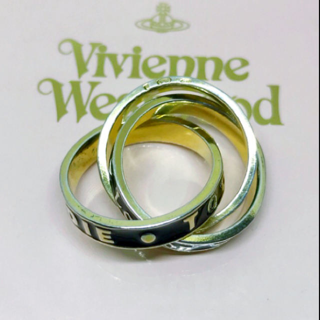 Vivienne Westwood(ヴィヴィアンウエストウッド)の3連リング レディースのアクセサリー(リング(指輪))の商品写真