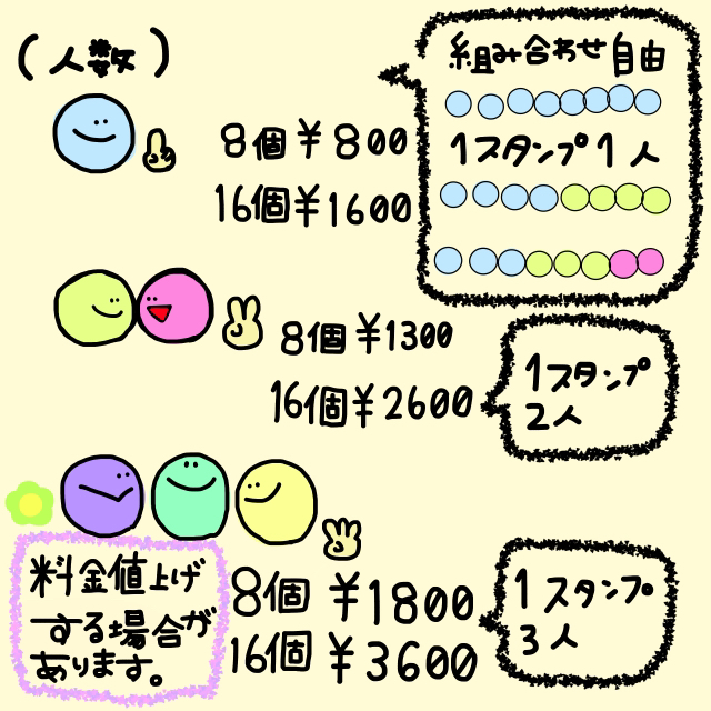 オーダーメイド スタンプ ハンドメイドのハンドメイド その他(その他)の商品写真