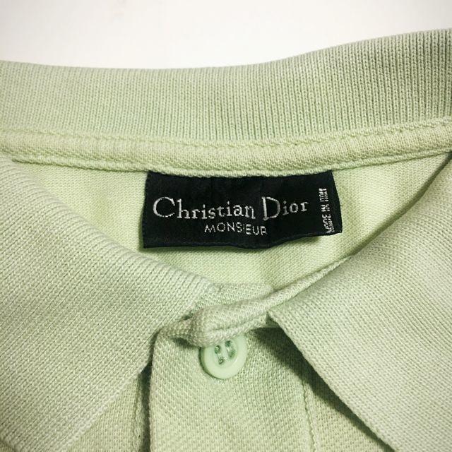 Christian Dior - 【USED】Dior ディオール ライトグリーン ポロシャツ の通販 by Jun's shop