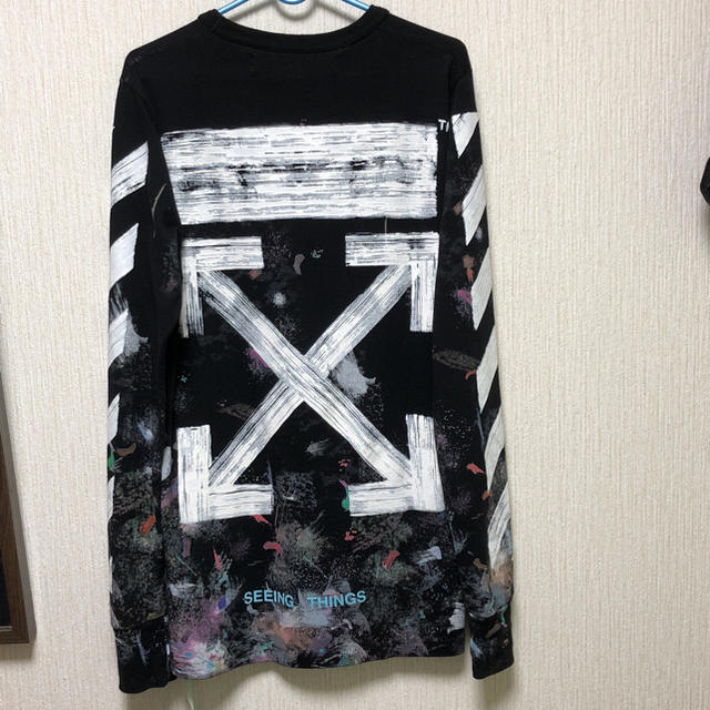 off-white Galaxy long sleeve tee ロングTシャツ