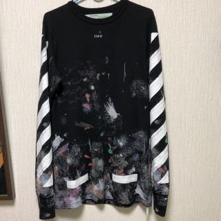 OFF-WHITE - Off White GalaxyロンTの通販 by ゼニガメ|オフ