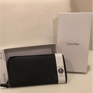 カルバンクライン(Calvin Klein)の専用！カルバンクライン☆Calvin Klein☆黒☆長財布☆新品(長財布)