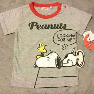 ピーナッツ(PEANUTS)の新品タグ付き！スヌーピー Tシャツ 95(Tシャツ/カットソー)