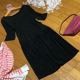 ユニクロ(UNIQLO)のシンプル✨UNIQLO ドッキング♥️チュニックワンピース✨(ひざ丈ワンピース)