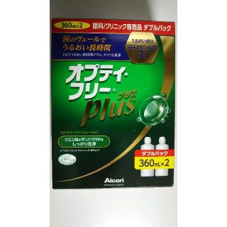 オプティフリーPlus　ダブルパック2箱（360ml×4本）(日用品/生活雑貨)