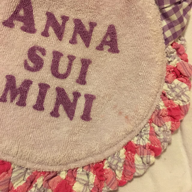 ANNA SUI mini(アナスイミニ)のアナスイミニ  ロンパース スタイセット キッズ/ベビー/マタニティのベビー服(~85cm)(ロンパース)の商品写真