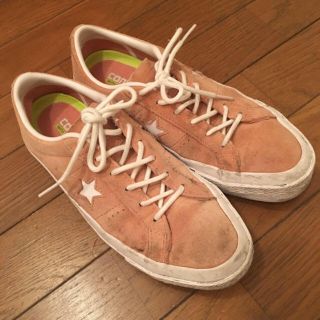 コンバース(CONVERSE)のcons スニーカー レア used ピンク(スニーカー)