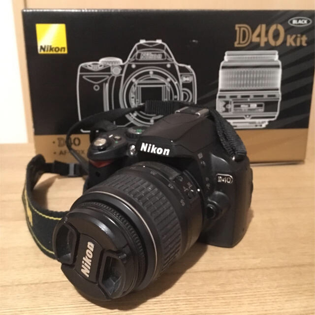 Nikon 一眼レフカメラ D40、レンズセット