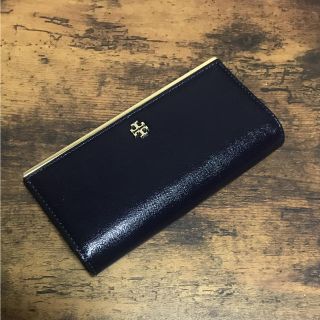 トリーバーチ(Tory Burch)のTORY BURCH 未使用 ネイビー 長財布 レディース(財布)
