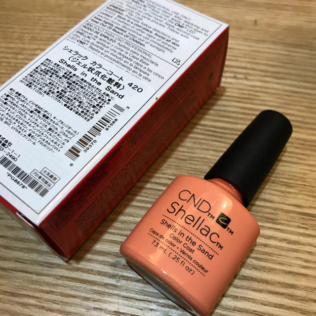 SHELLAC(シェラック)のシェラック UVカラーコート 420 コスメ/美容のネイル(カラージェル)の商品写真