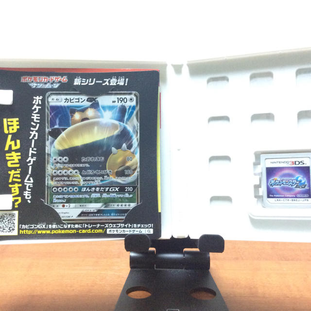 ニンテンドー3DS(ニンテンドー3DS)のポケットモンスタームーン エンタメ/ホビーのゲームソフト/ゲーム機本体(携帯用ゲームソフト)の商品写真