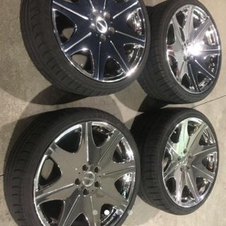 LEGZAS D800 メッキ逆反り 19inch x4 レグザス