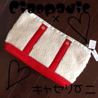 チャオパニック(Ciaopanic)のciaopanic★ムートンクラッチ新品(クラッチバッグ)