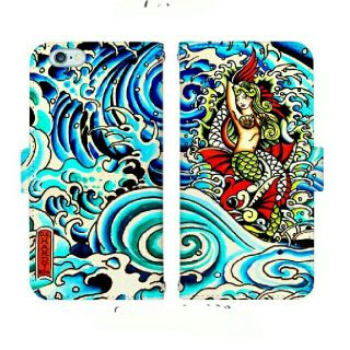 エドハーディー(Ed Hardy)のGALAXYnote3＊スマホケース＊Ed Hardy＊マーメイド＊新品＊＊(Androidケース)