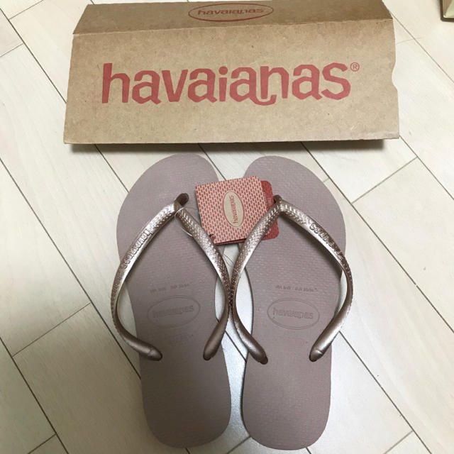 havaianas(ハワイアナス)の新品 ハワイアナス  ビーチサンダル 23〜23.5 レディースの靴/シューズ(ビーチサンダル)の商品写真