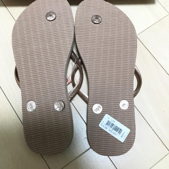 havaianas(ハワイアナス)の新品 ハワイアナス  ビーチサンダル 23〜23.5 レディースの靴/シューズ(ビーチサンダル)の商品写真