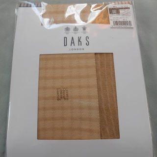 ダックス(DAKS)のDAKS 【スワロスキー 装飾 】 タイツ ストッキング マチ つま先スルー(タイツ/ストッキング)