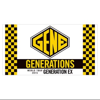 ジェネレーションズ(GENERATIONS)のGENE EX ビーチタオル(ミュージシャン)