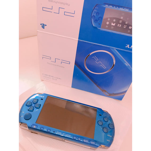 PlayStation Portable(プレイステーションポータブル)の♡PlayStationportable♡新品未使用♡ エンタメ/ホビーのゲームソフト/ゲーム機本体(携帯用ゲーム機本体)の商品写真