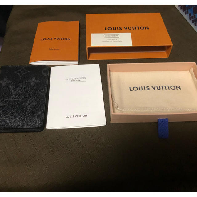 LOUIS VUITTON(ルイヴィトン)のルイ・ヴィトン オーガナイザー ドゥポッシュ モノグラムエクリプス メンズのファッション小物(名刺入れ/定期入れ)の商品写真