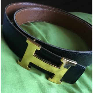 エルメス(Hermes)のエルメス男性用ベルト黒85(ベルト)