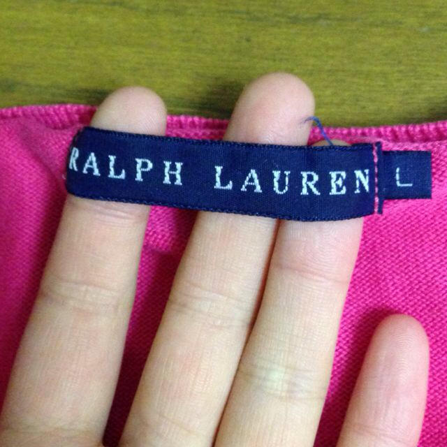 Ralph Lauren(ラルフローレン)のラルフ♥️ピンクニット レディースのトップス(ニット/セーター)の商品写真