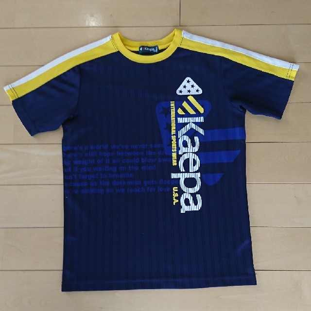 Kaepa(ケイパ)のKaepa サッカーTシャツ 160 中古 キッズ/ベビー/マタニティのキッズ服男の子用(90cm~)(Tシャツ/カットソー)の商品写真