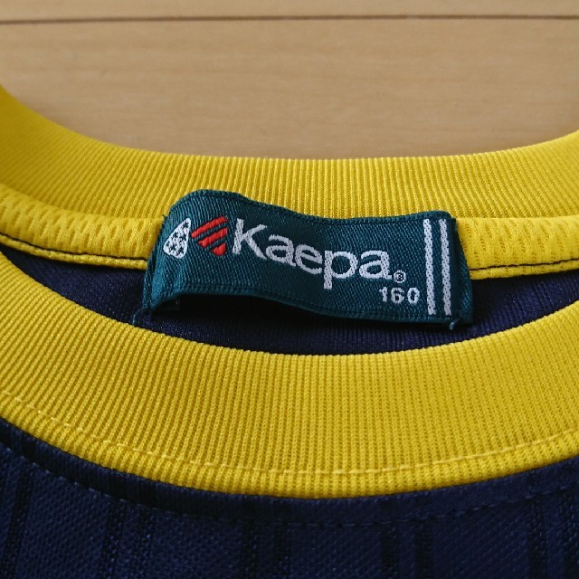 Kaepa(ケイパ)のKaepa サッカーTシャツ 160 中古 キッズ/ベビー/マタニティのキッズ服男の子用(90cm~)(Tシャツ/カットソー)の商品写真