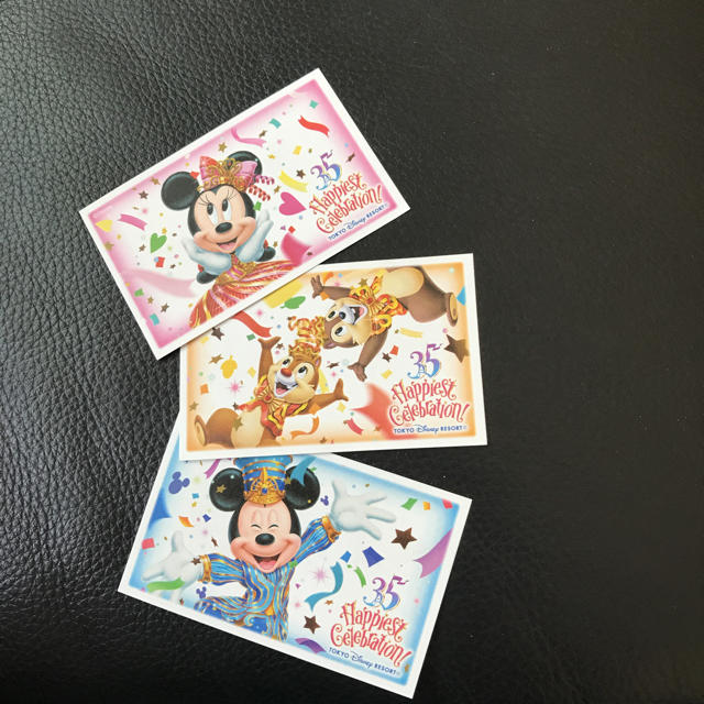 Disney(ディズニー)のハレ様 専用  ディズニー３５周年  使用済 エンタメ/ホビーのコレクション(使用済み切手/官製はがき)の商品写真