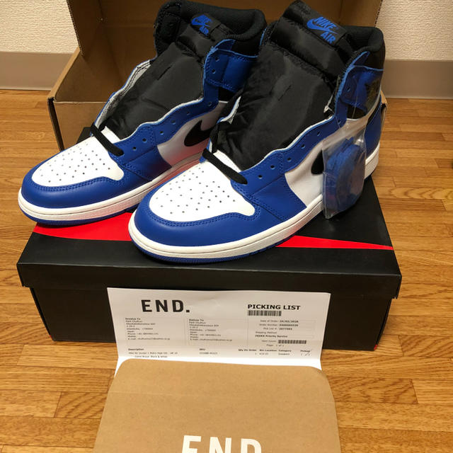 NIKE(ナイキ)の290込み air jordan1 GAME ROYAL メンズの靴/シューズ(スニーカー)の商品写真