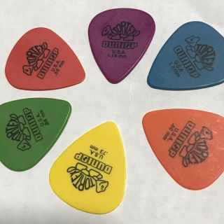 ダンロップ(DUNLOP)のJim Dunlop 418R Tortex Standard6枚セット(エレキギター)