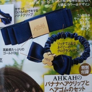 アーカー(AHKAH)の美人百花2018年5月号 特別付録(バレッタ/ヘアクリップ)