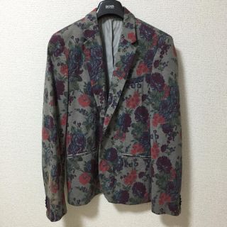 ザラ(ZARA)のフローラル ジャケット(テーラードジャケット)