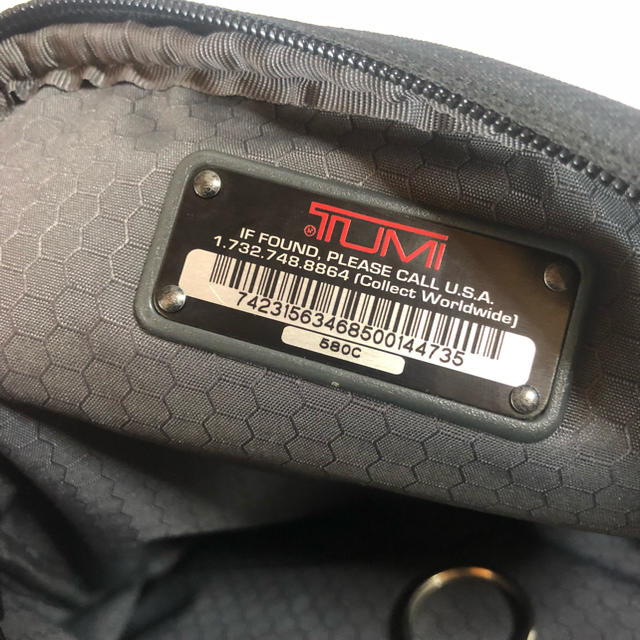 TUMI(トゥミ)の値下げしました。TUMI 580C ショルダーバッグ オーガナイザー メンズのバッグ(ショルダーバッグ)の商品写真