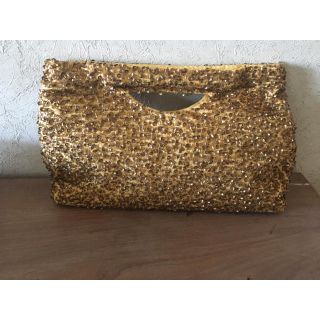 【美品】MOYNA モイナ　ビーズバッグ　ハンドバッグ　クラッチバッグ　結婚式